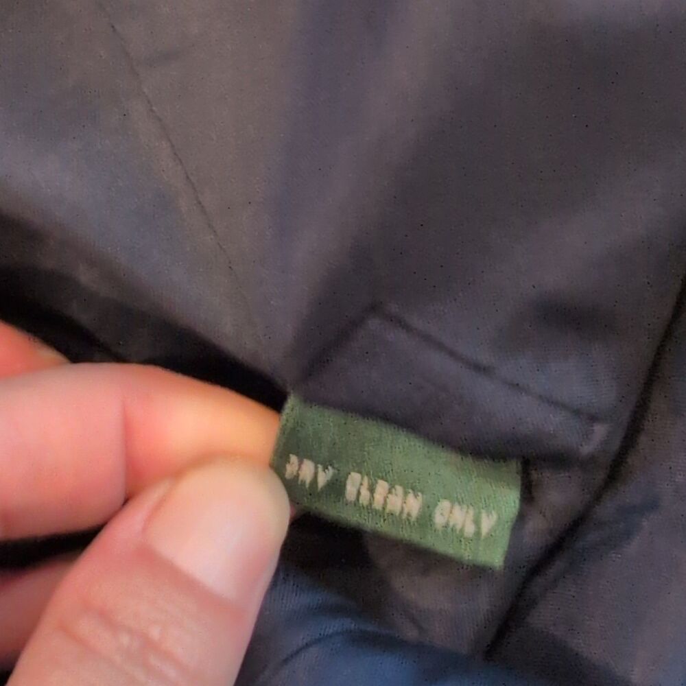 Ralph Lauren Navy Blazer Padded Shoulders Buttons Lined Preppy Old Money 8 - Picture 9 of 9